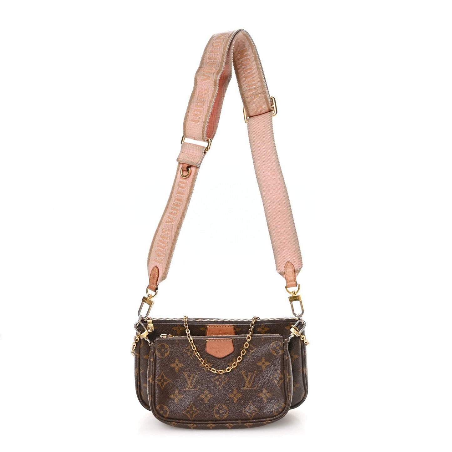 Monogram Multi Pochette Accessories Rose Clair