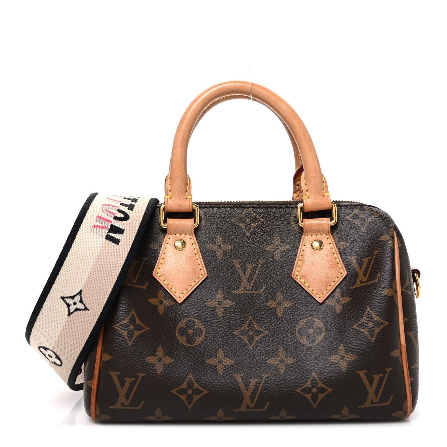 Monogram Speedy Bandouliere 20 Black