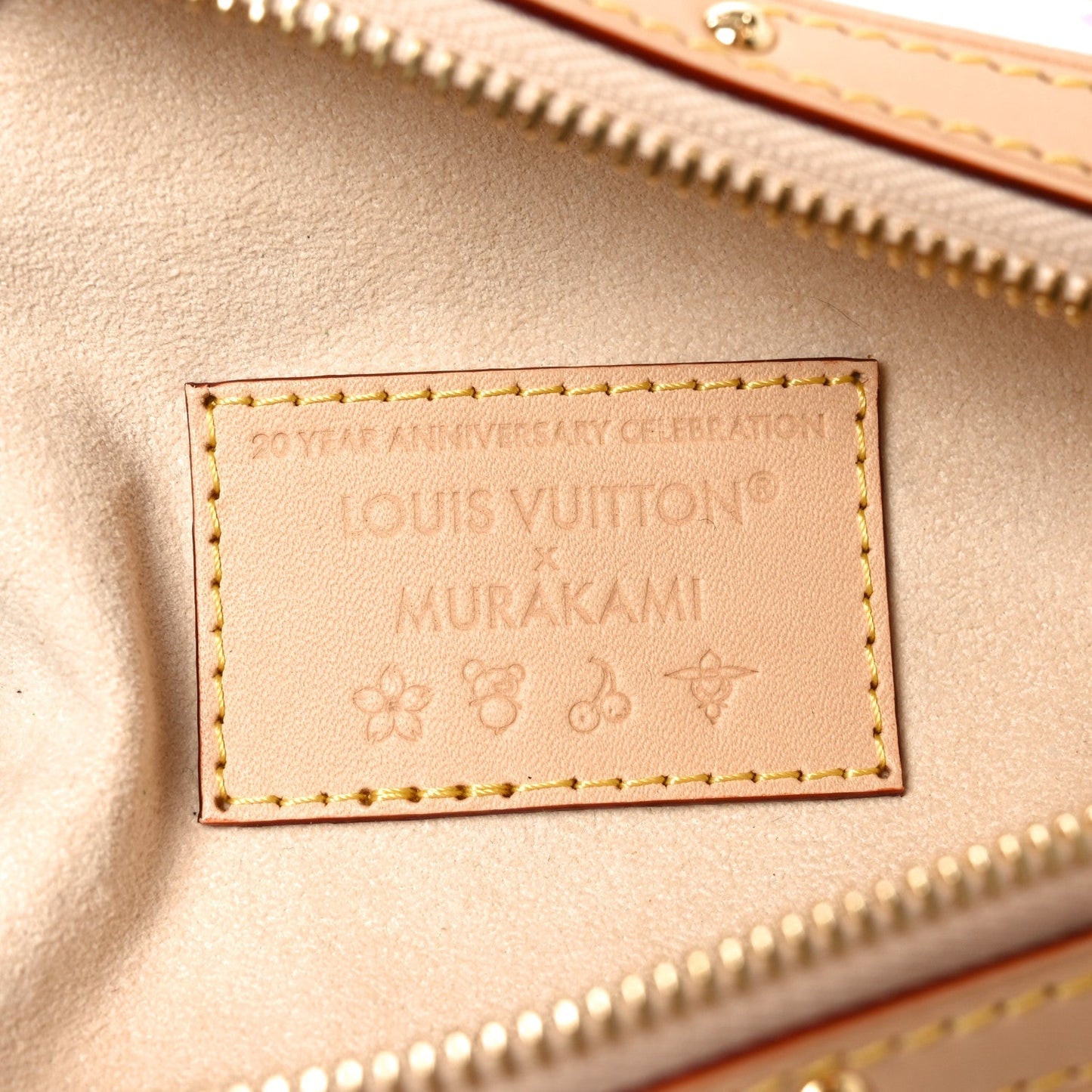 LV X TM Monogram Multicolor High Rise Bumbag White