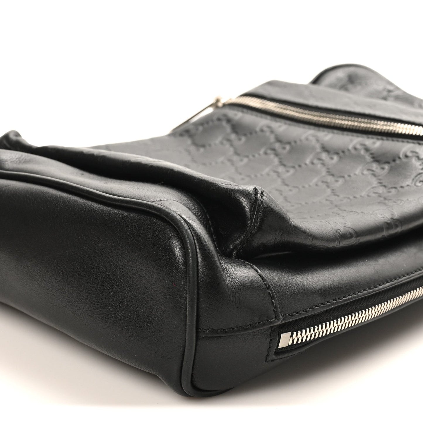 Guccissima Sling Backpack Black
