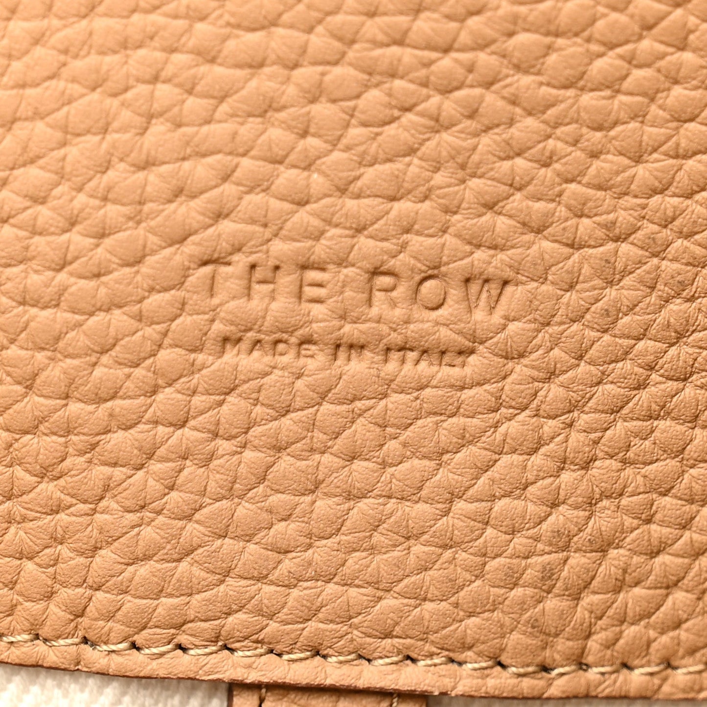 Matte Grained Calfskin Soft Margaux 17 Dark Taupe