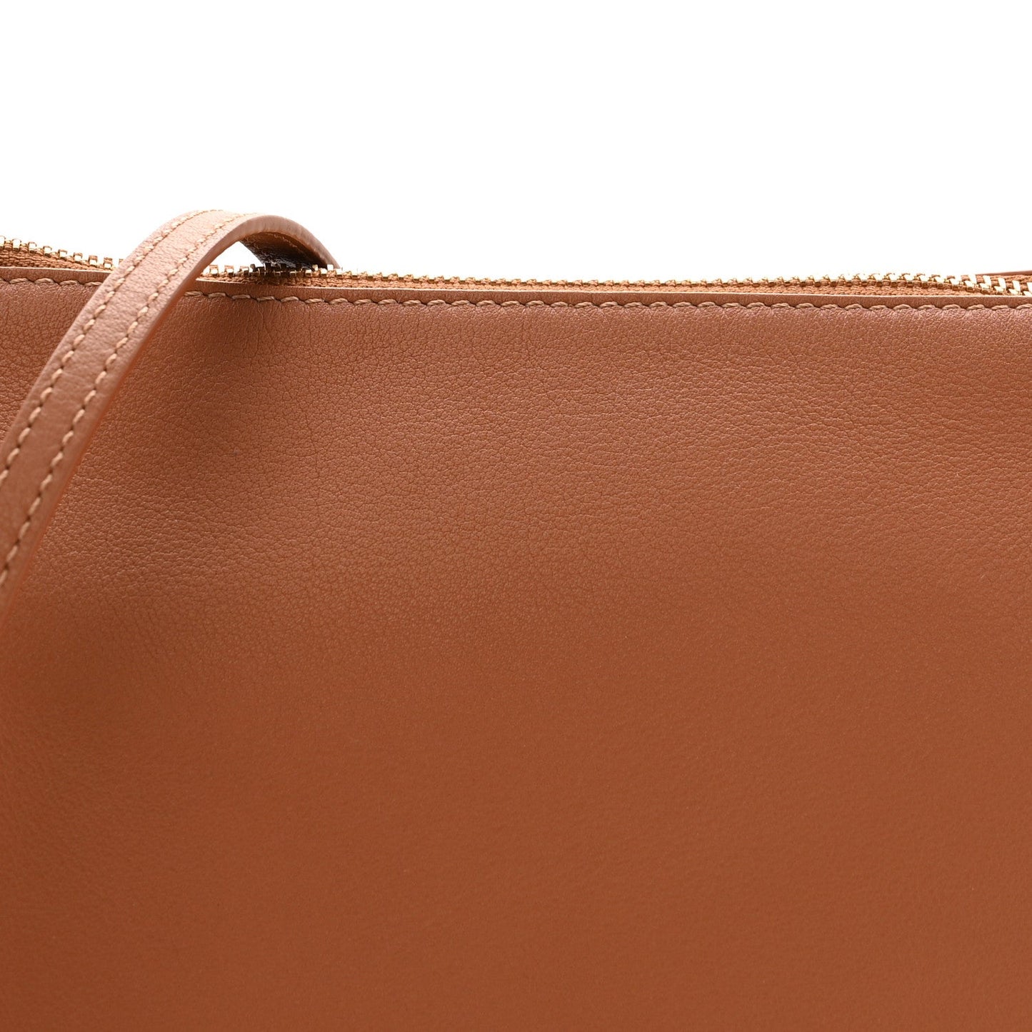 Calfskin Mini Hammock Hobo Tan