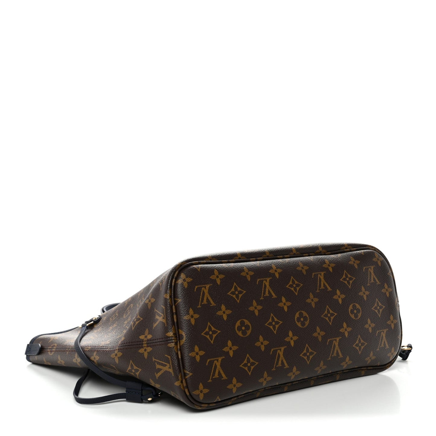 Monogram Calfskin Neo Neverfull Inside Out MM Navy