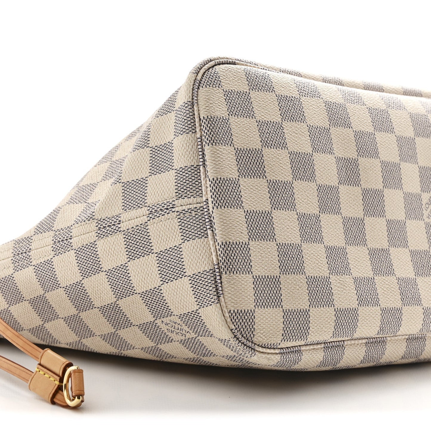 Damier Azur Neo Neverfull MM Rose Ballerine