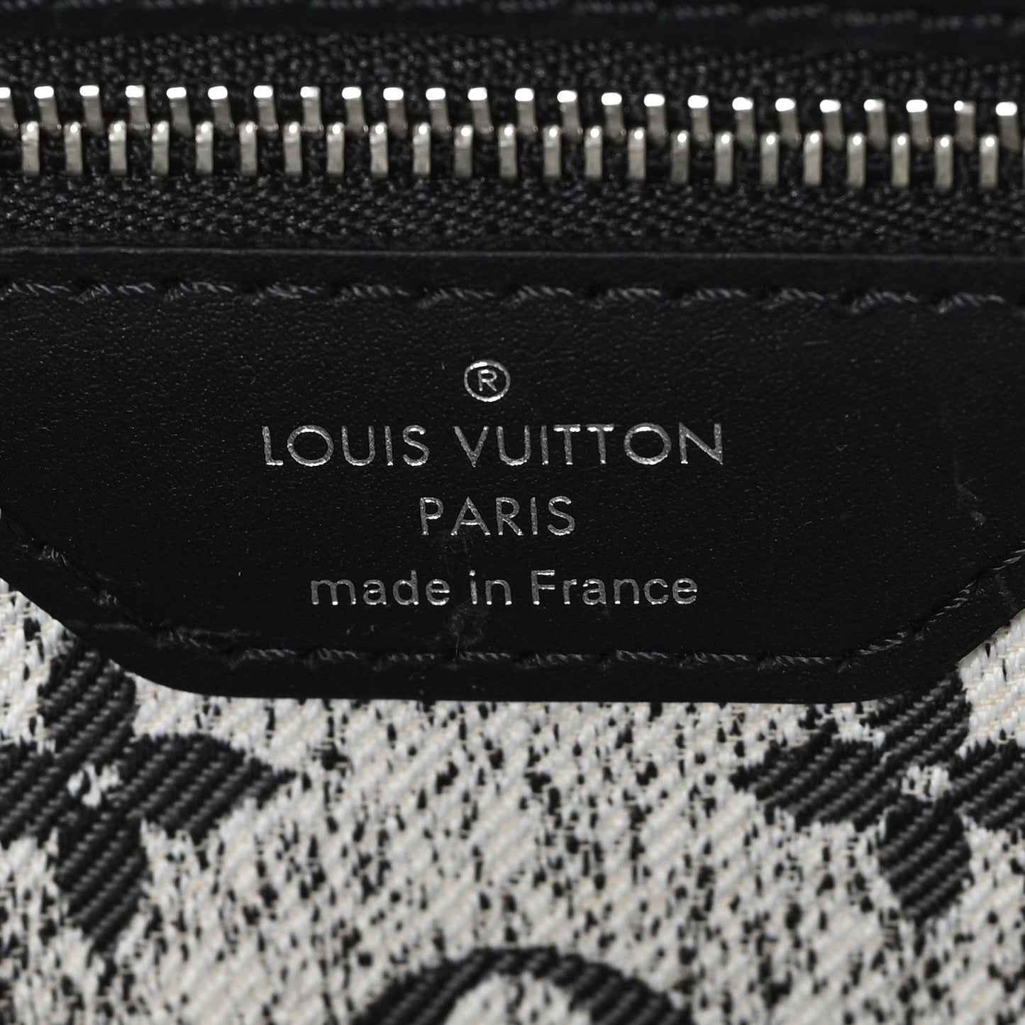 Denim Monogram Jacquard Neverfull MM Grey