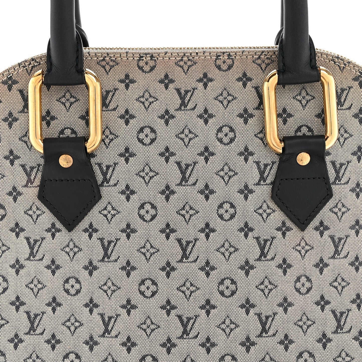 Mini Monogram Alma Haut Tote Blue