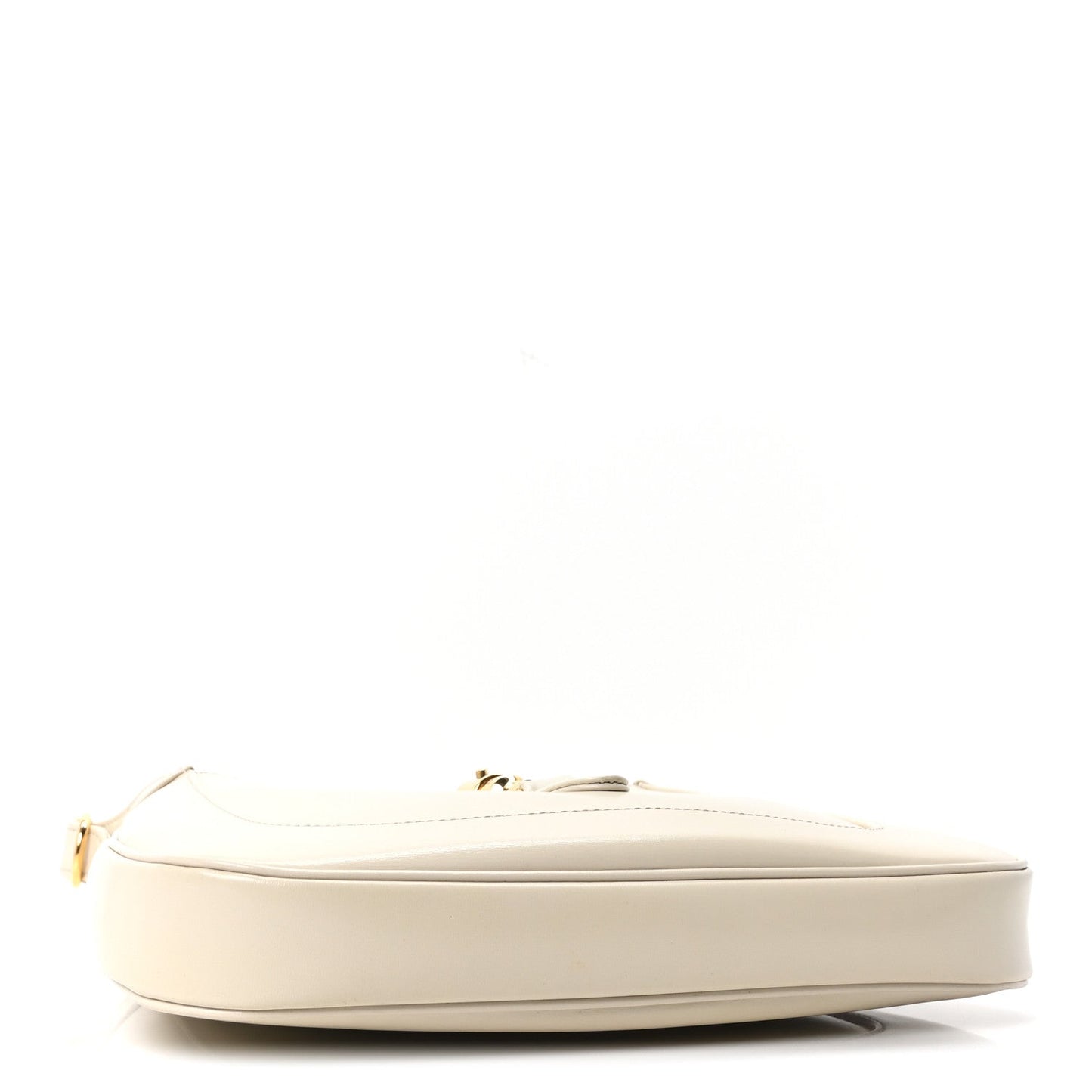 Boarded Dyana Lux Calfskin Small Jackie 1961 Hobo Mystic White