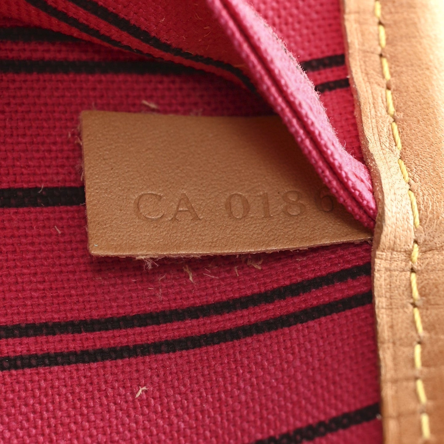 Monogram Bay Neverfull MM Rose Ballerine Poppy