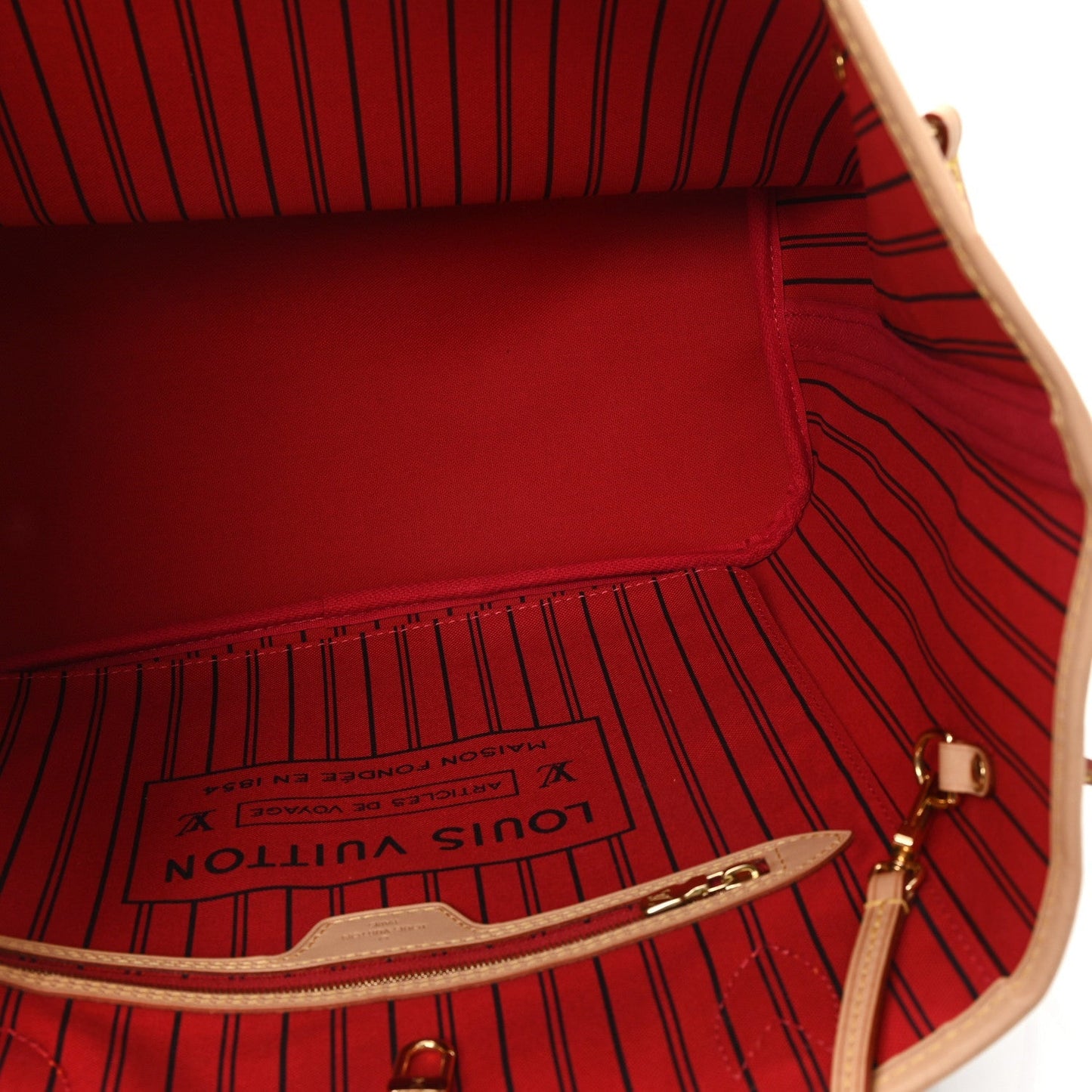 Monogram Neo Neverfull MM Cherry