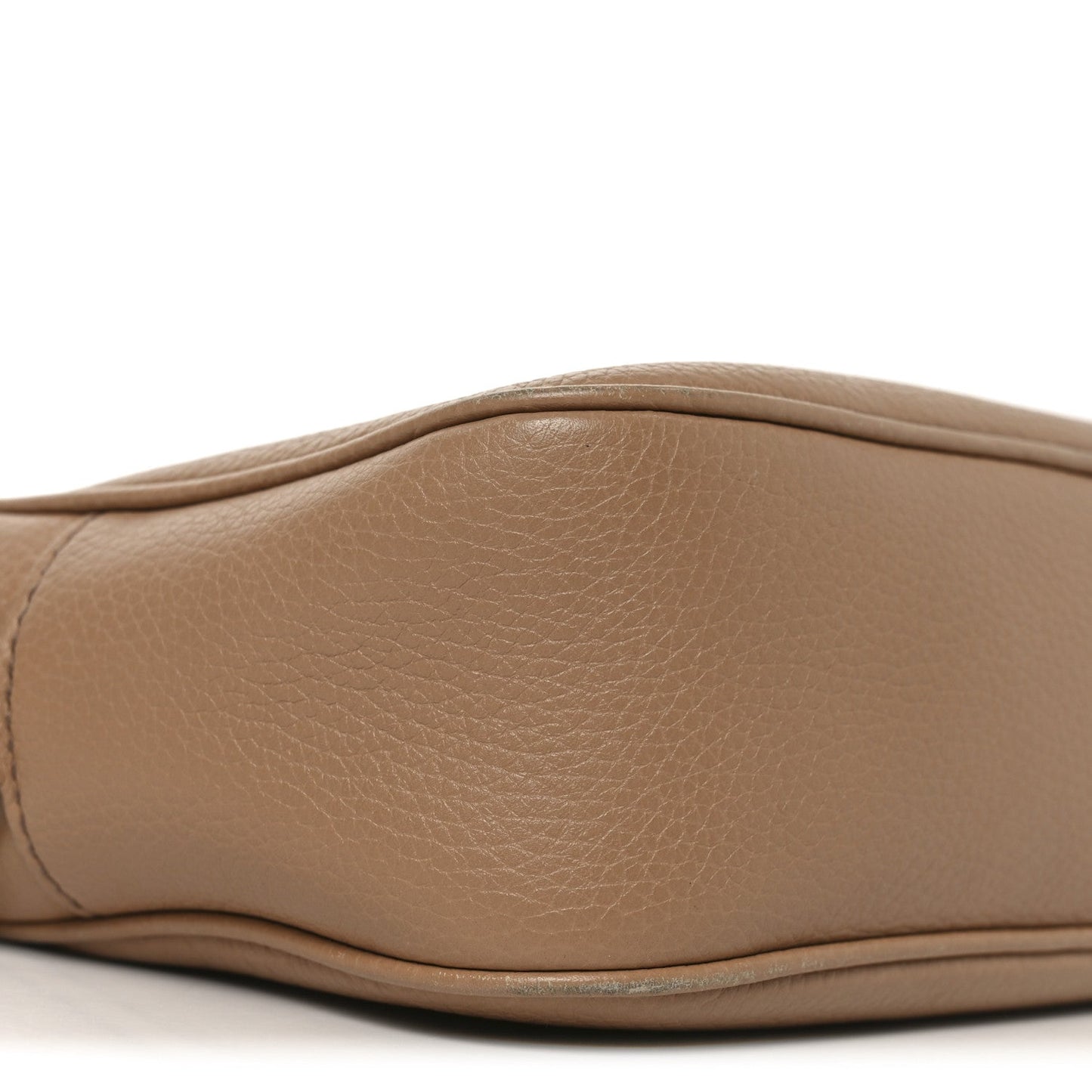 Pebbled Calfskin Small Soho Disco Bag Rose Beige