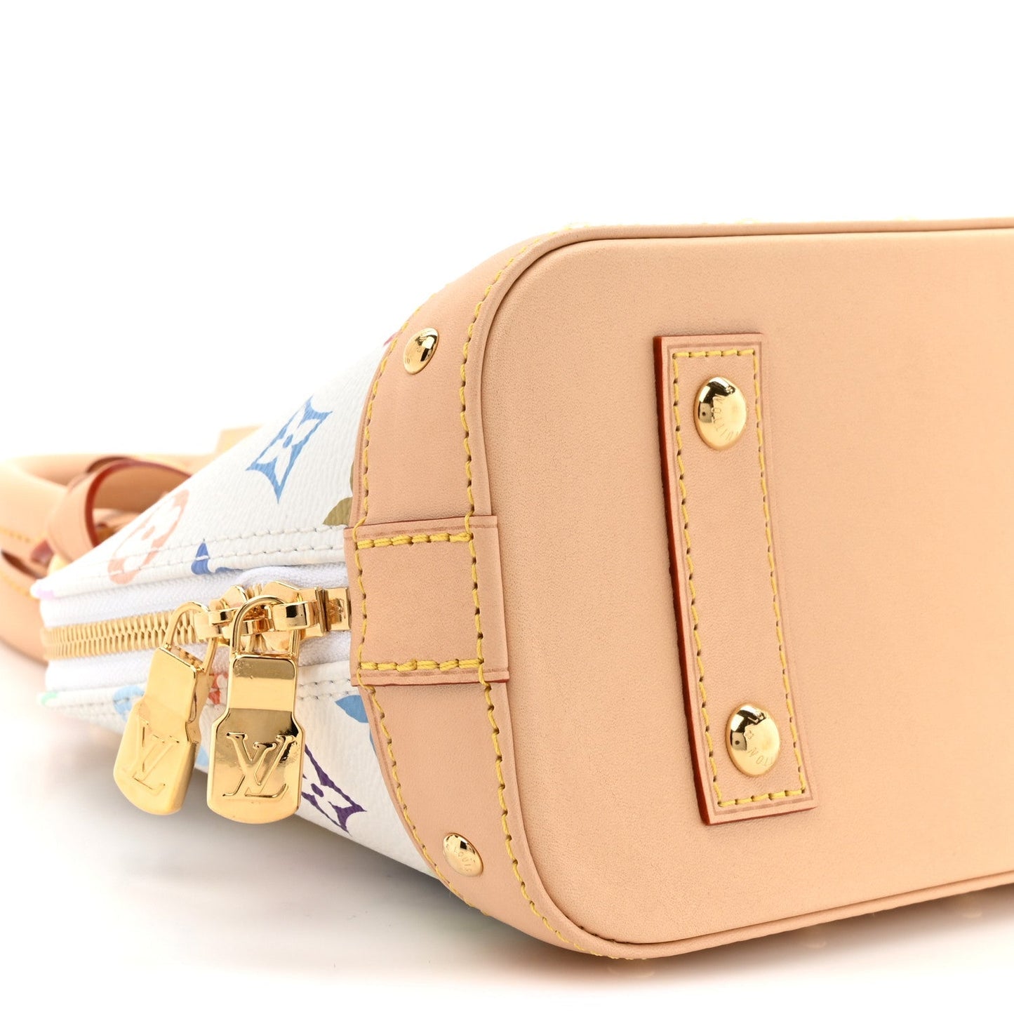 LV x TM Monogram Multicolor Alma BB White