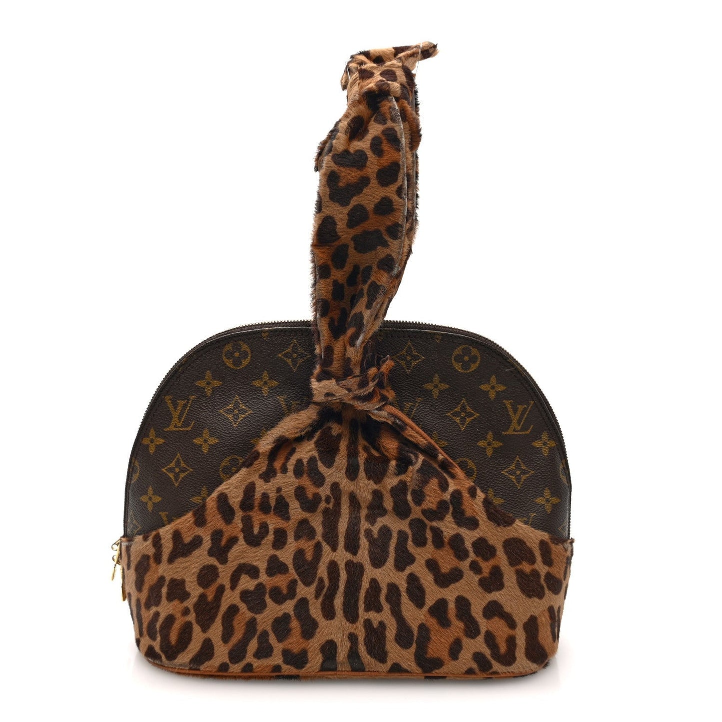 Monogram Azzedine Alaia Leopard Alma