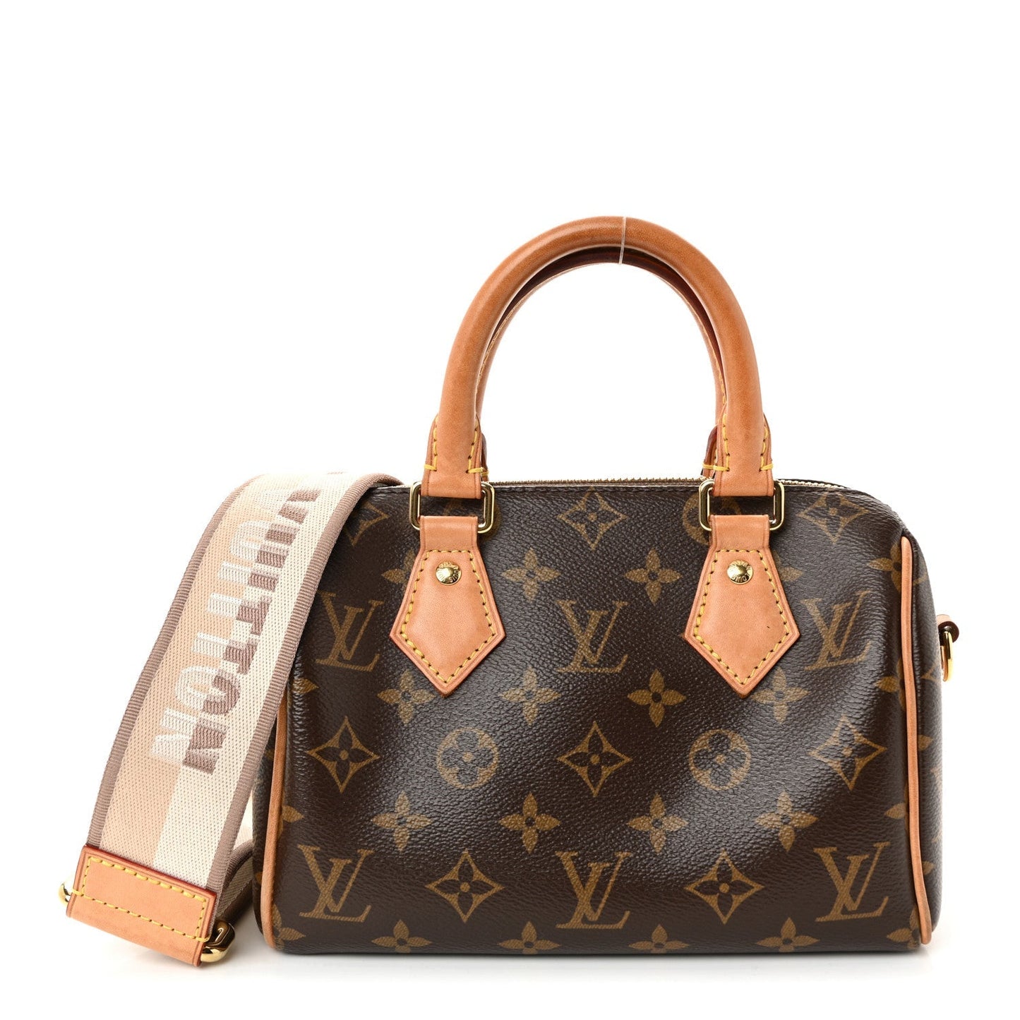 Monogram Speedy Bandouliere 20 Beige