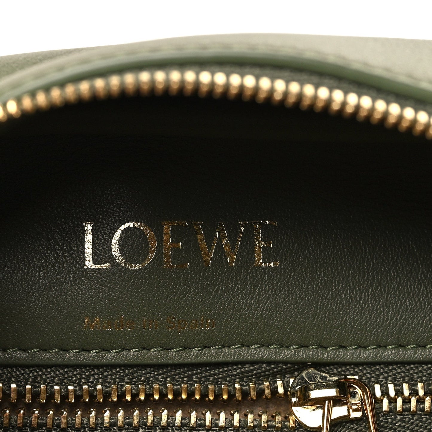 Jacquard Anagram Calfskin Amazona 19 Avocado Green