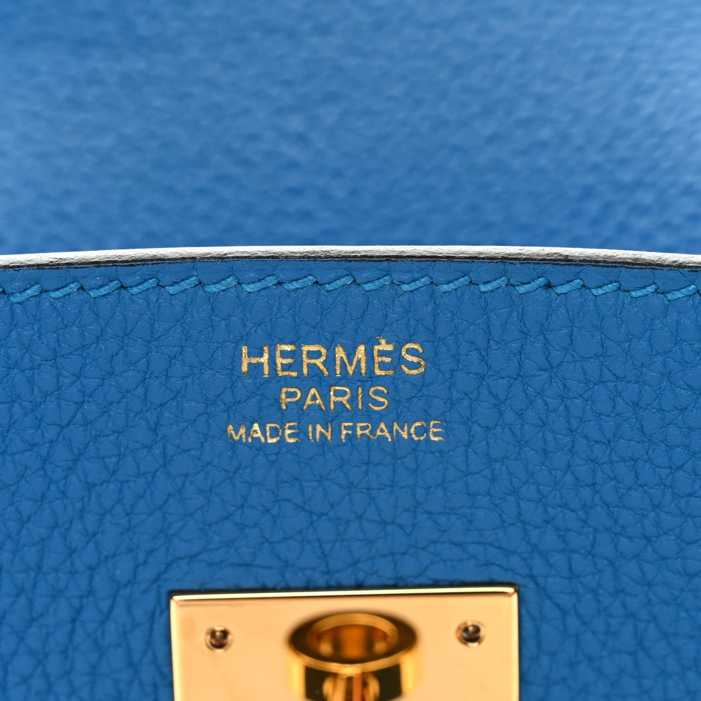 Togo Birkin 30 Bleu Zanzibar