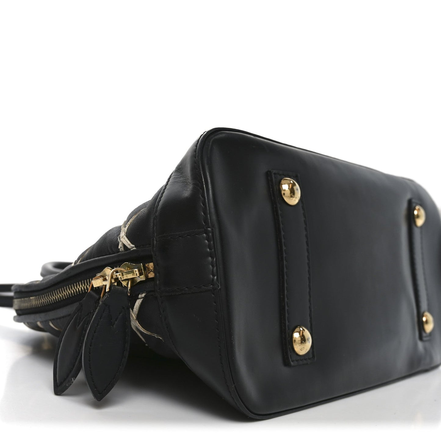 Lambskin Malletage Alma PM Black