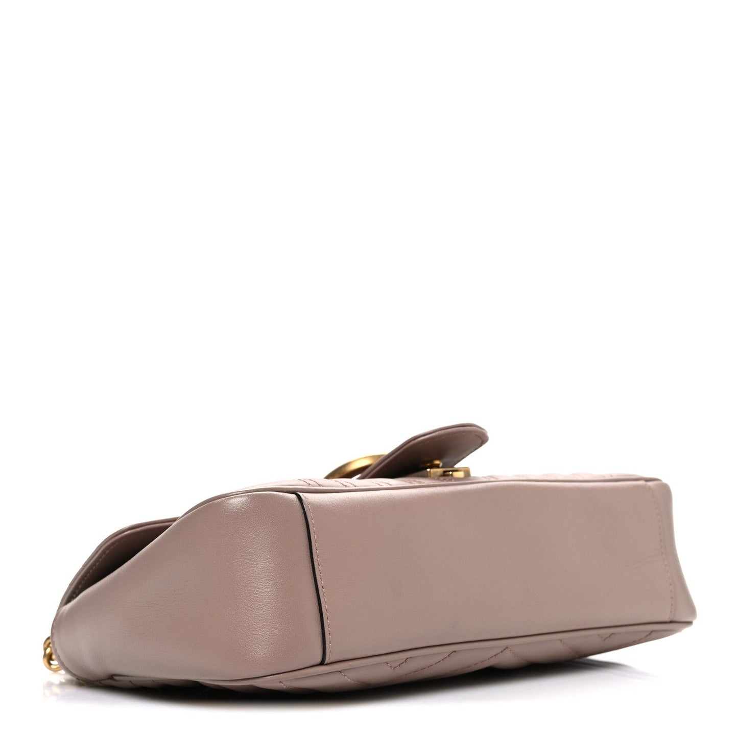 Calfskin Matelasse Small GG Marmont Shoulder Bag Porcelain Rose