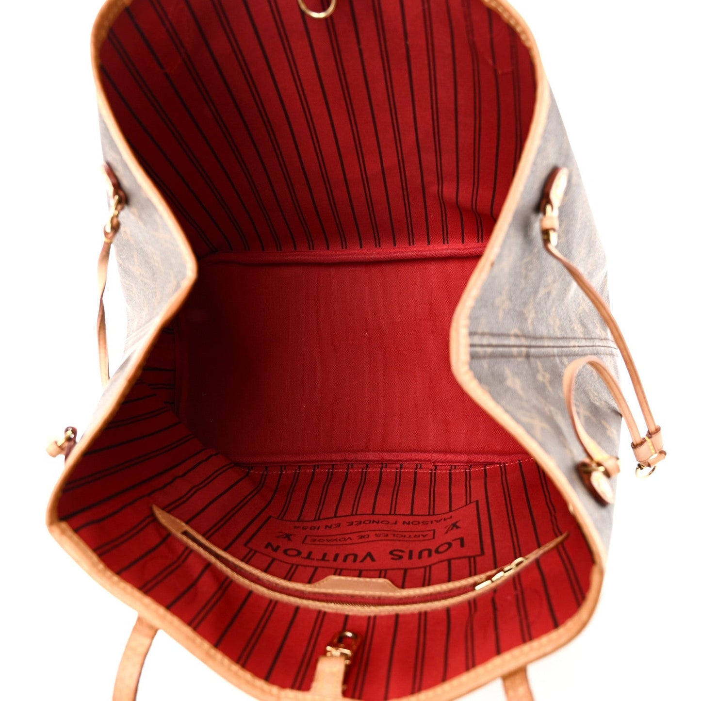Monogram Neo Neverfull MM Cherry