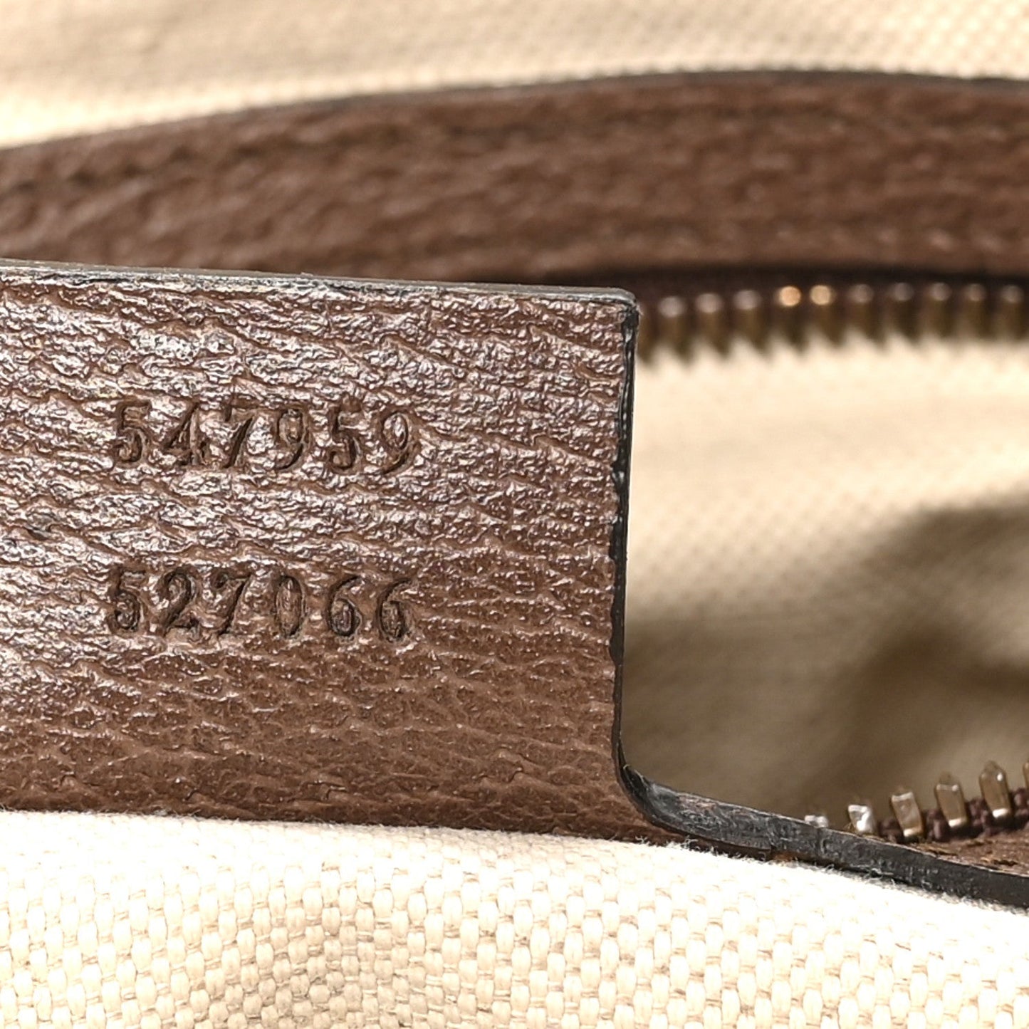 GG Supreme Monogram Textured Dollar Calfskin Web Medium Ophidia Carry-On Duffle Bag Beige Ebony New Acero