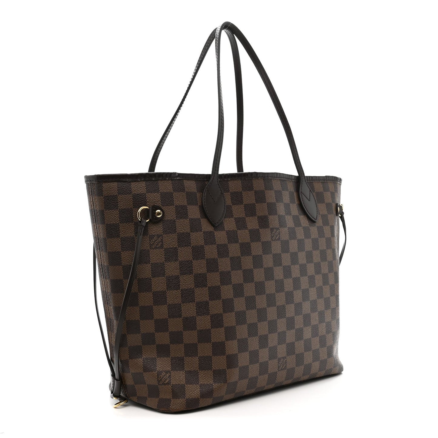 Damier Ebene Neo Neverfull MM Rose Ballerine
