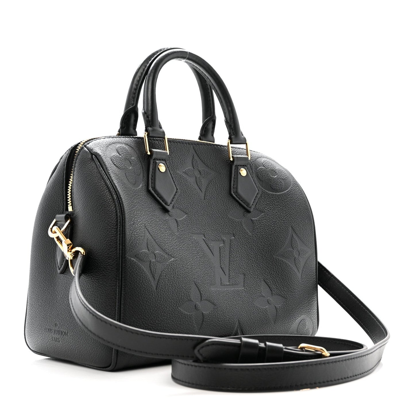Empreinte Monogram Giant Speedy Bandouliere 25 Black