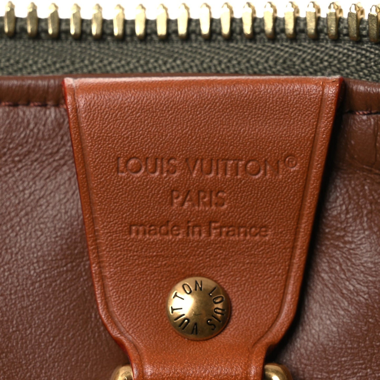 Calfskin Monogram Speedy P9 Bandouliere 40 Green Sancha