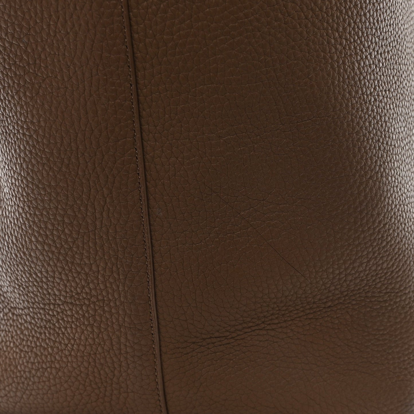 Grained Calfskin Large N/S Park Tote Dark Olive