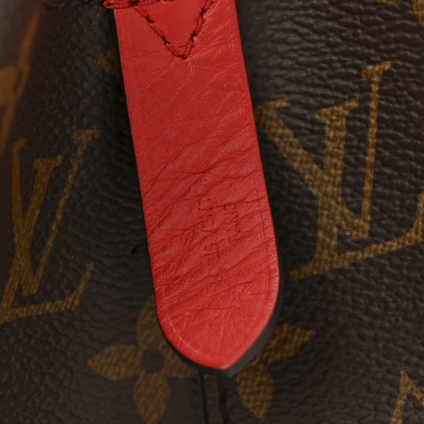 Monogram Braided Neonoe Coquelicot