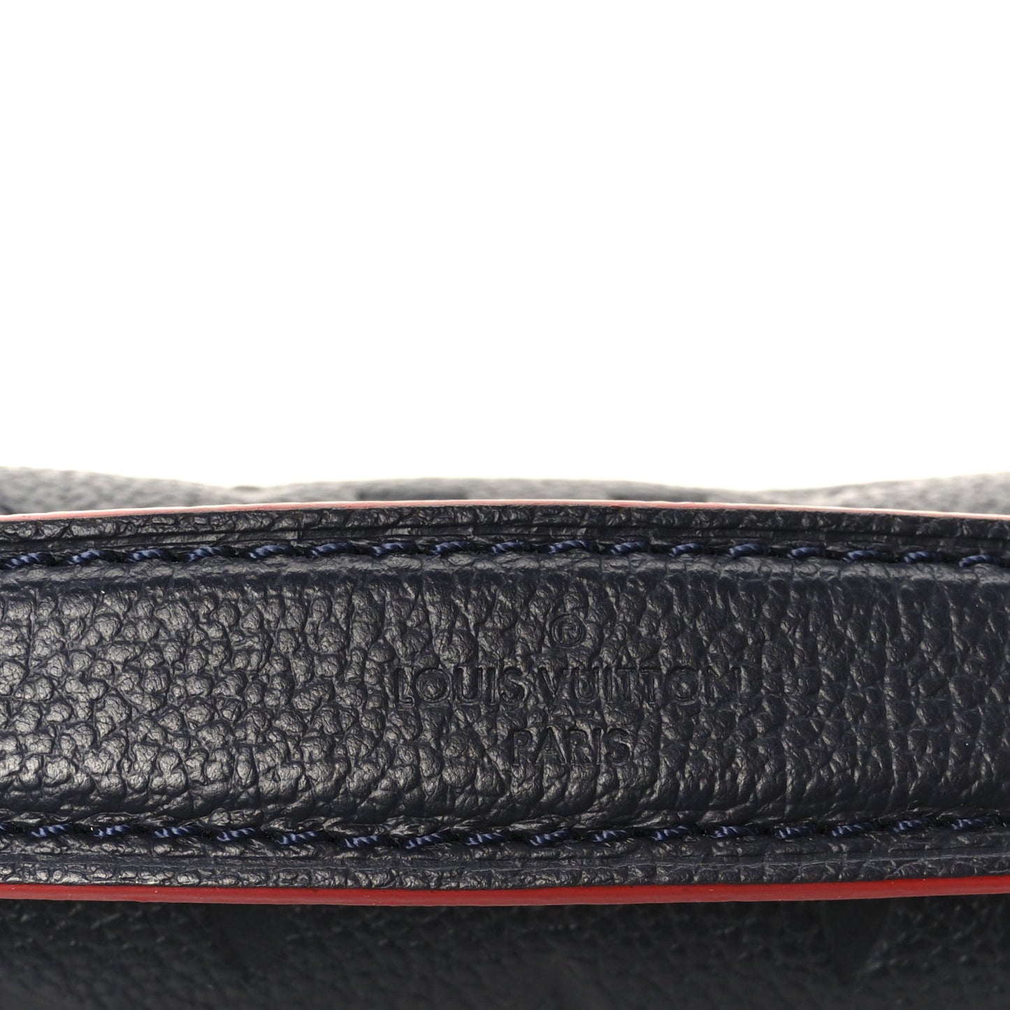 Empreinte Pochette Metis Marine Rouge