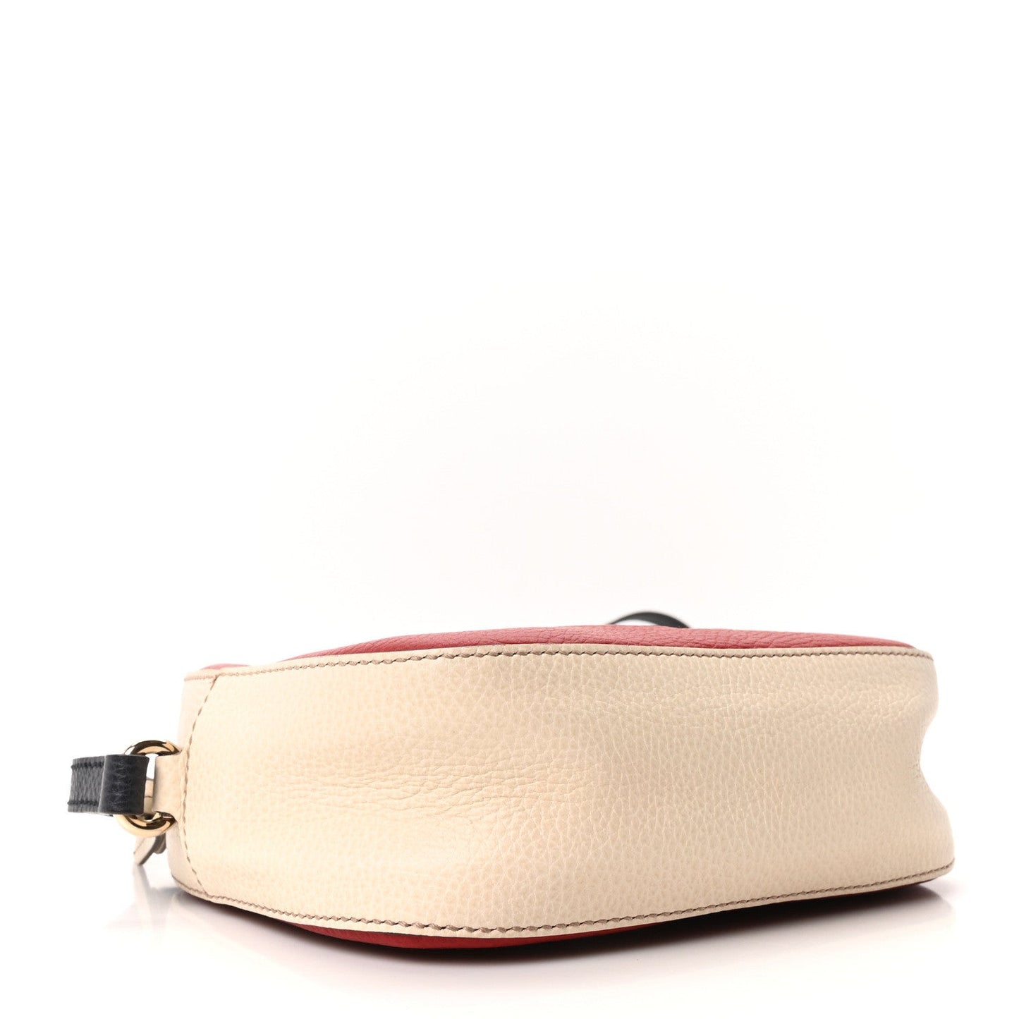 Dollar Calfskin Small Soho Disco Bag Hibiscus Red Mystic White Blue
