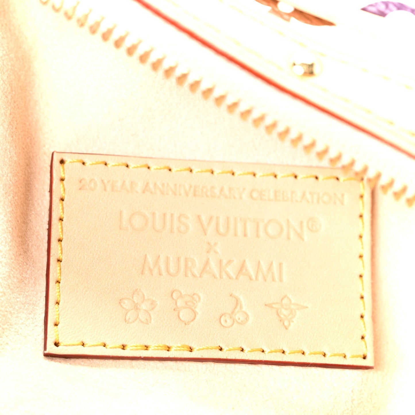 LV X TM Monogram Multicolor High Rise Bumbag White