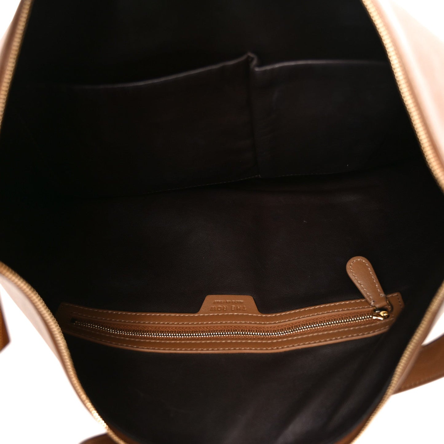 Calfskin N/S Allie Bag Beige
