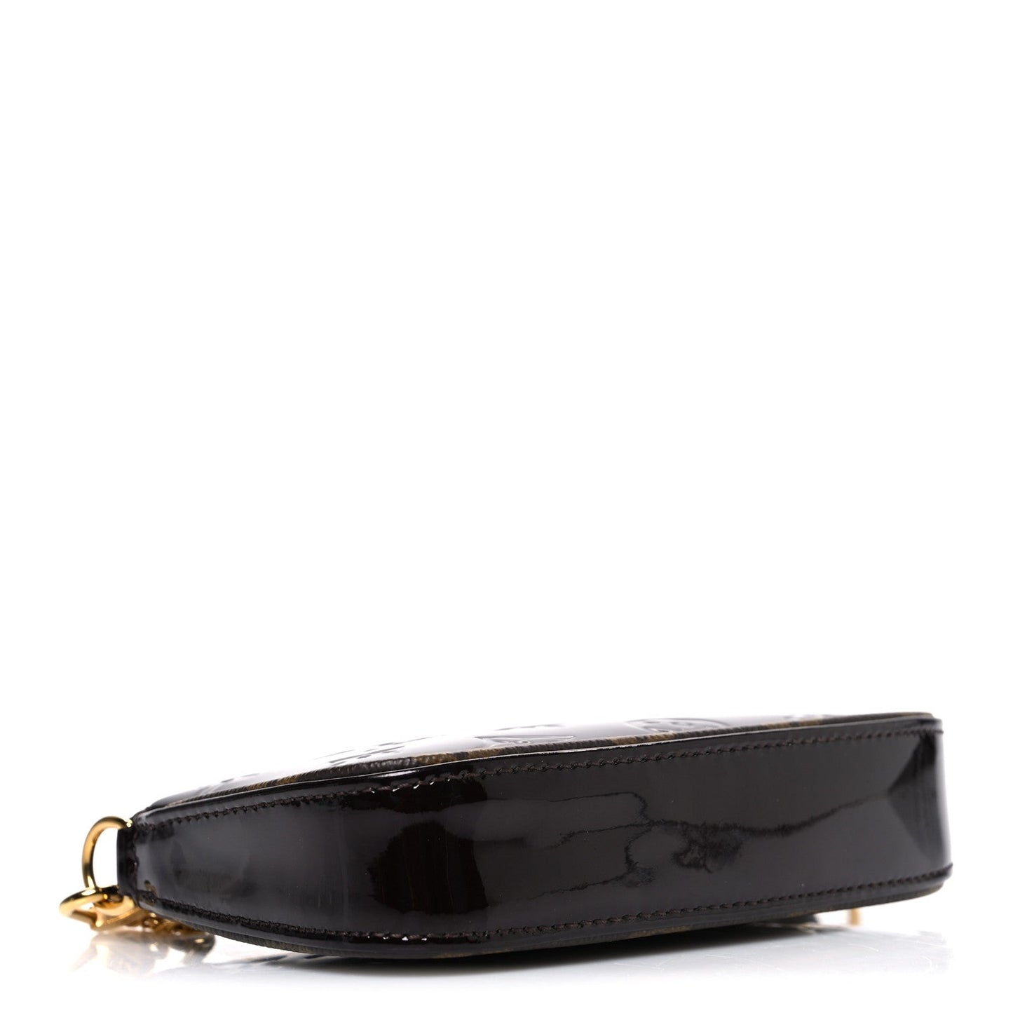Vernis Monogram Mini Pochette Accessories Amarante