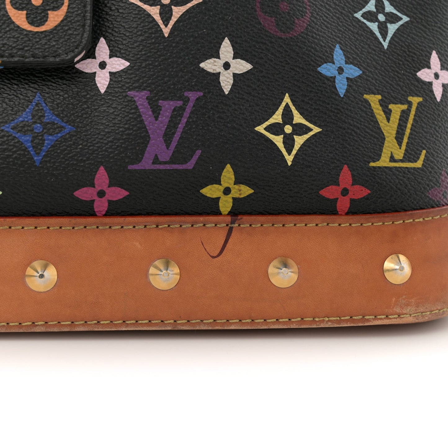Monogram Multicolor Alma GM Black