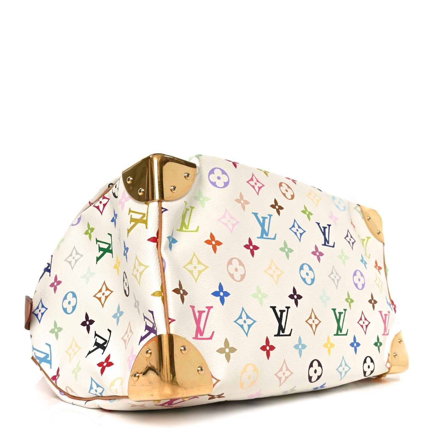 Monogram Multicolor Speedy 30 White