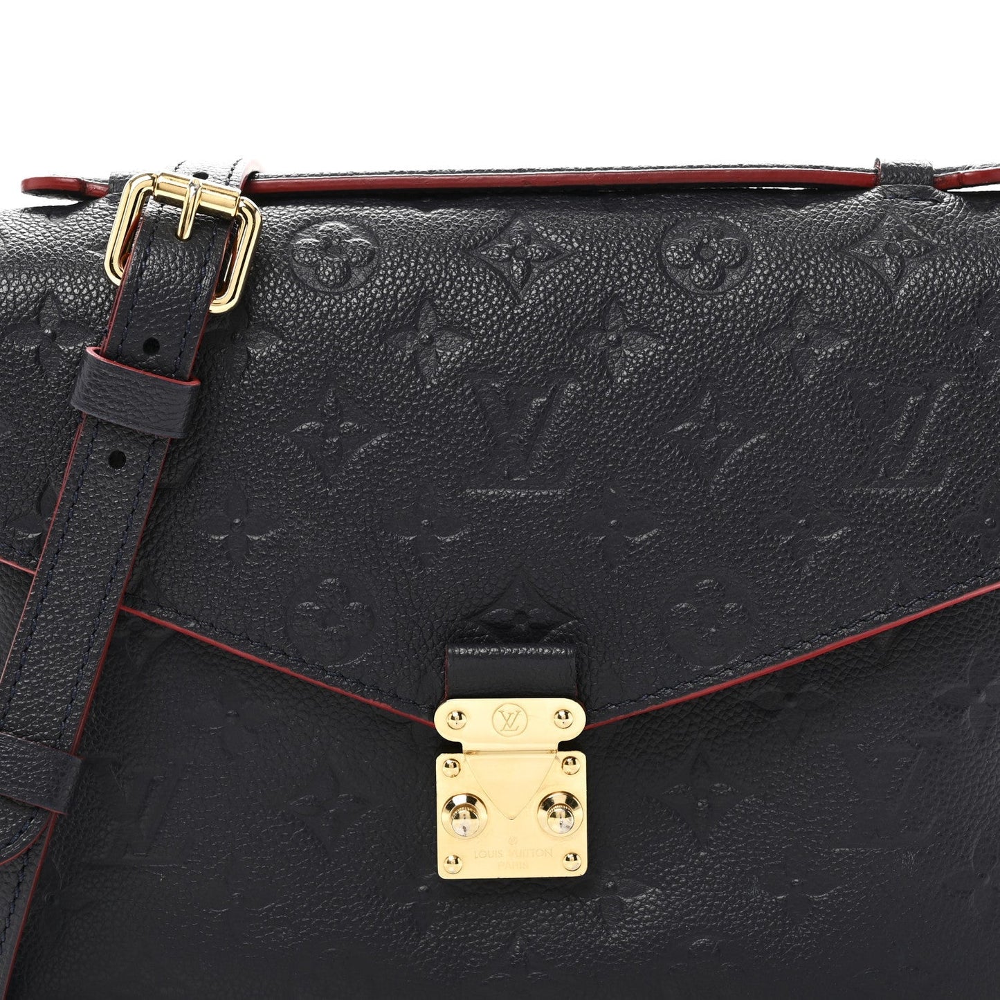 Empreinte Pochette Metis Marine Rouge
