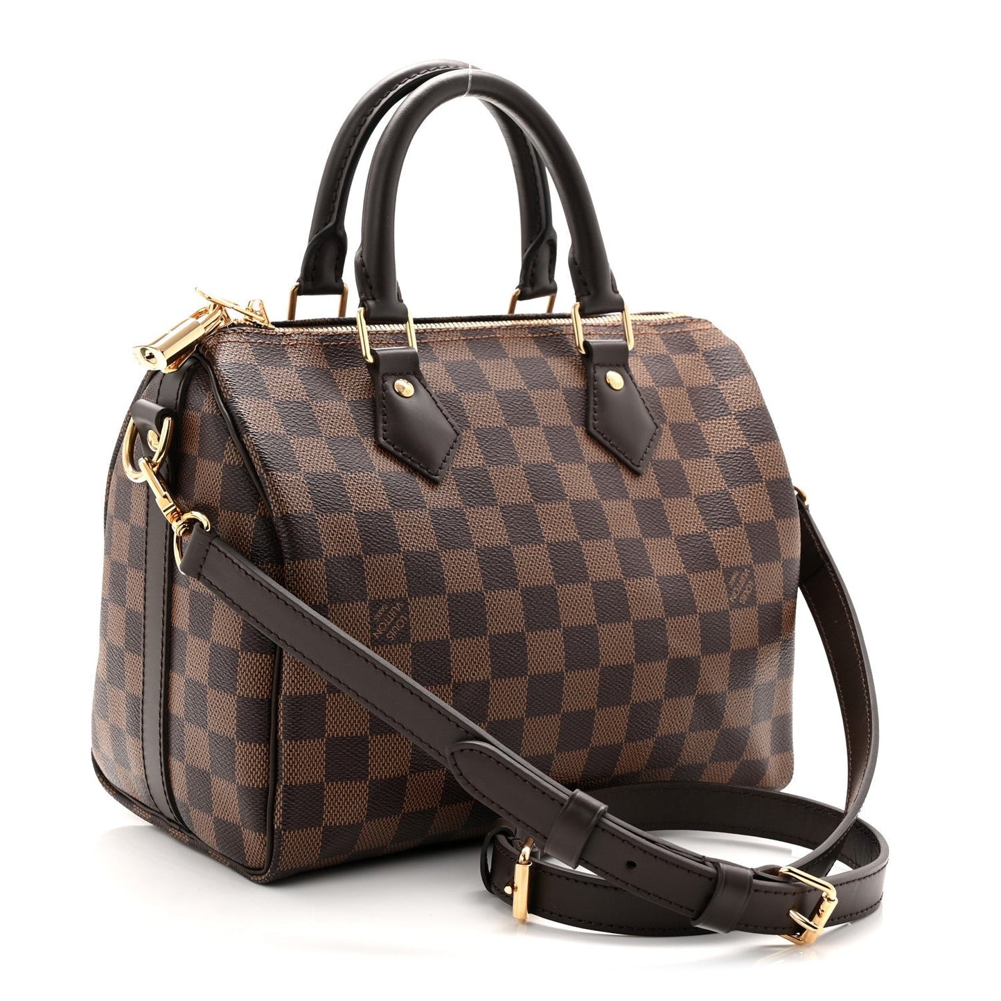 Damier Ebene Speedy Bandouliere 25