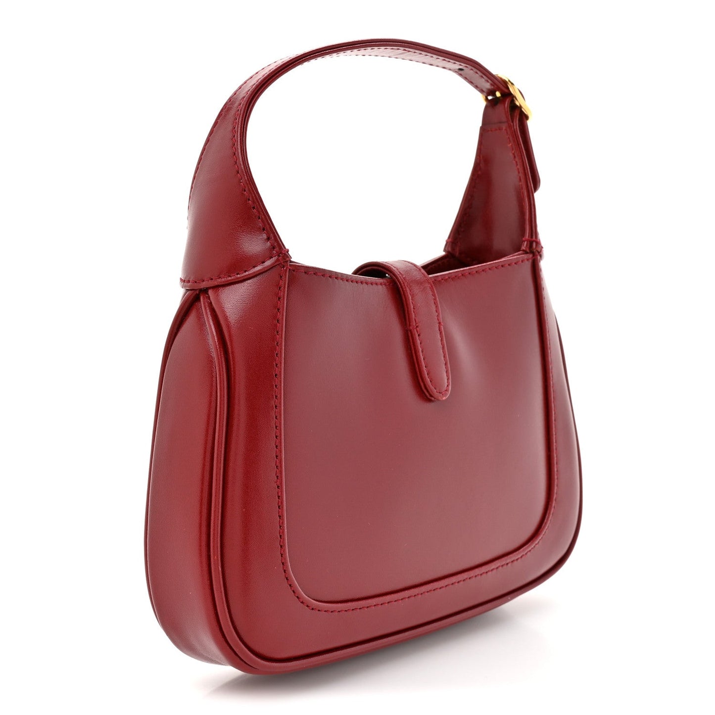 Boarded Dyana Lux Calfskin Mini Jackie 1961 Hobo New Cherry Red