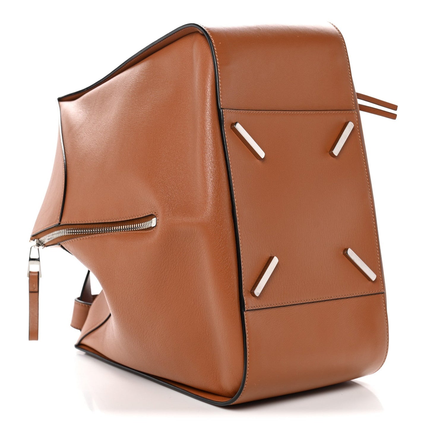Calfskin Medium Hammock Shoulder Bag Tan