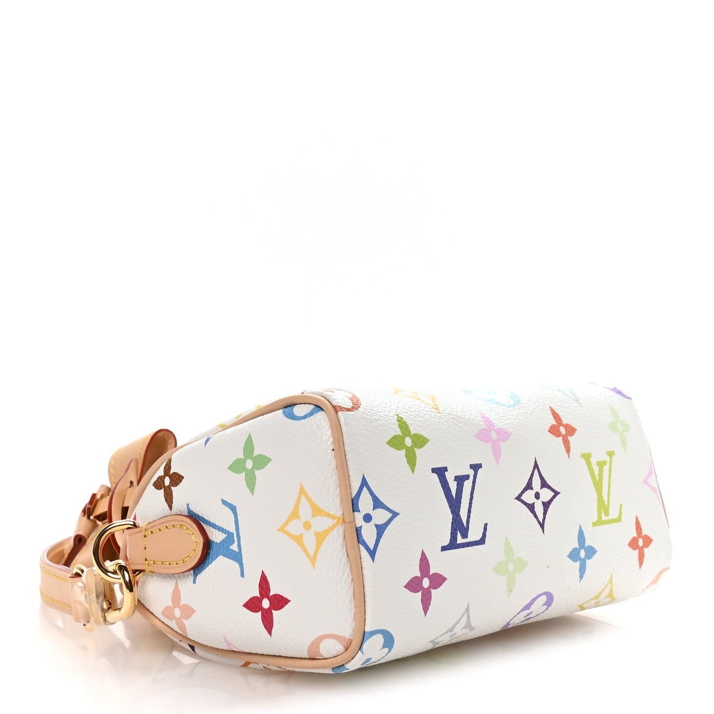 LV X TM Monogram Multicolor Nano Speedy White