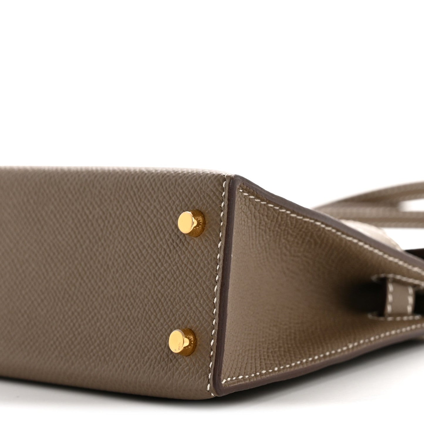Epsom Mini Kelly Sellier 20 Etoupe