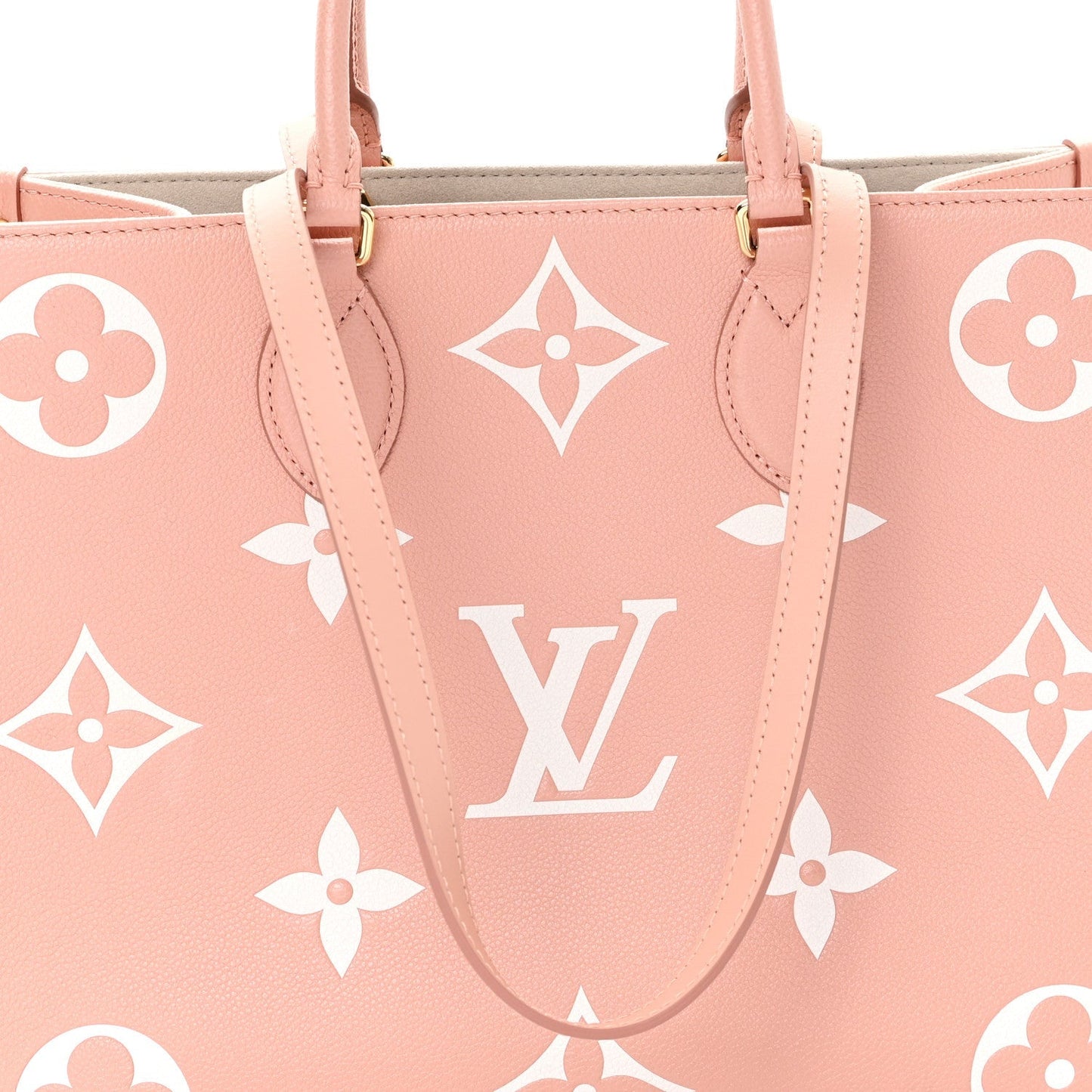 Empreinte Monogram Giant Onthego MM Rose Trianon Creme