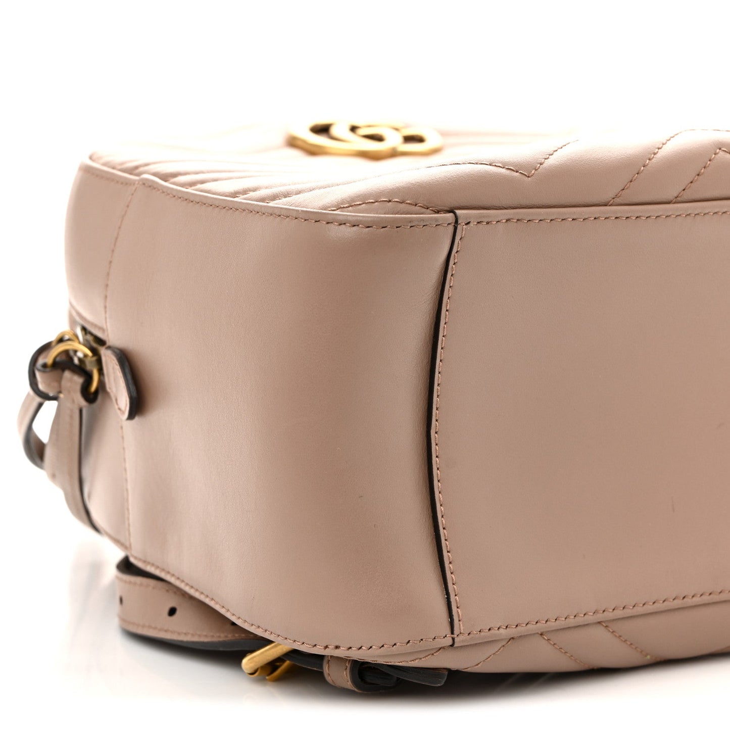 Calfskin Matelasse GG Marmont Backpack Porcelain Rose