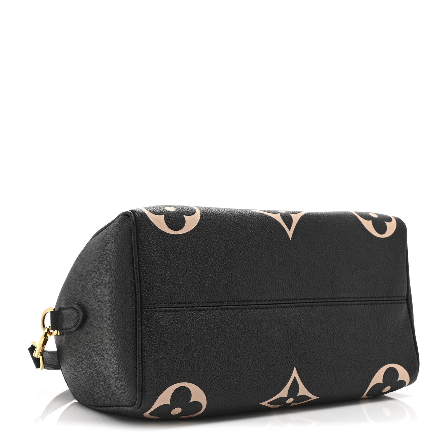 Empreinte Monogram Giant Speedy Bandouliere 25 Black Beige