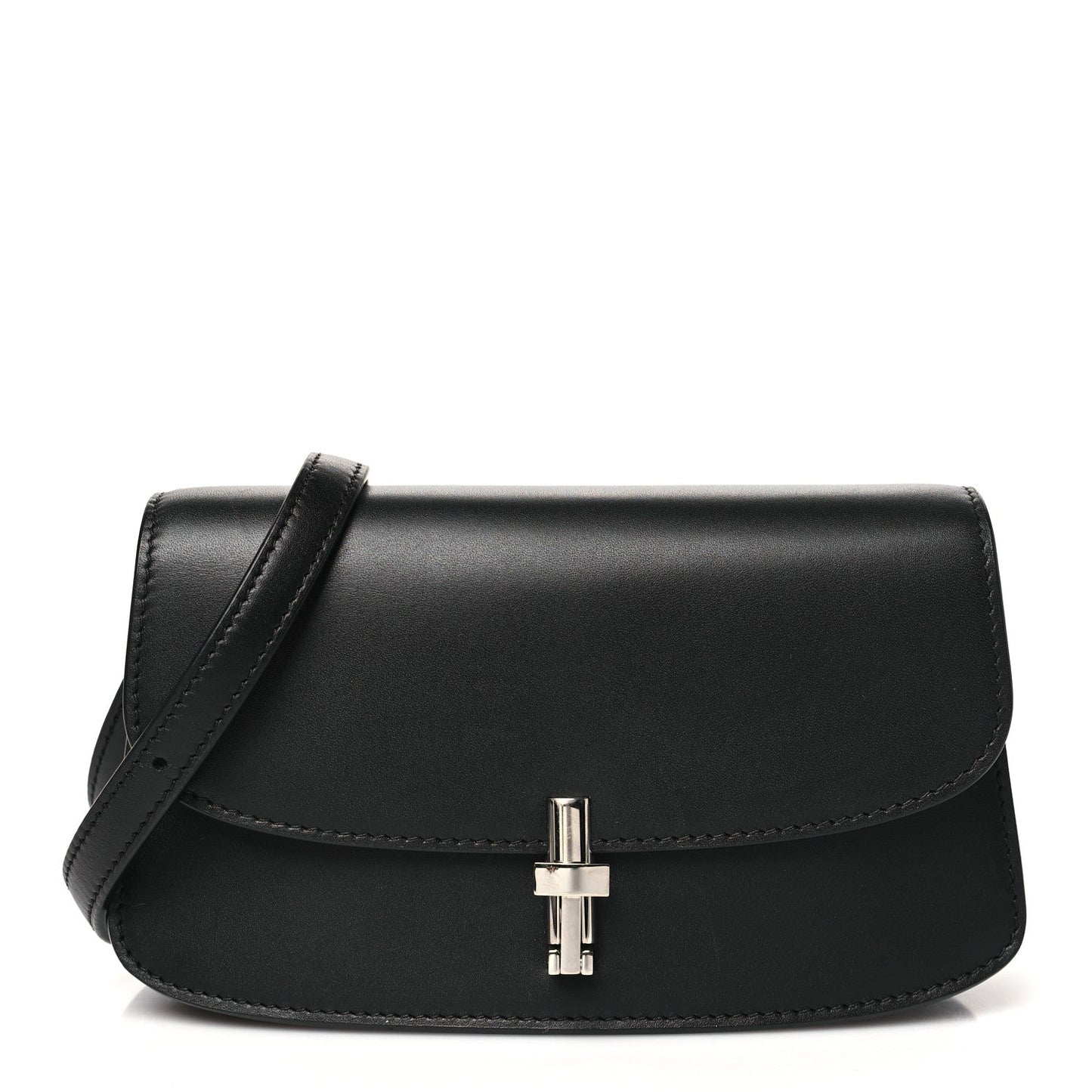 Smooth Calfskin The Sofia E/W Crossbody Black