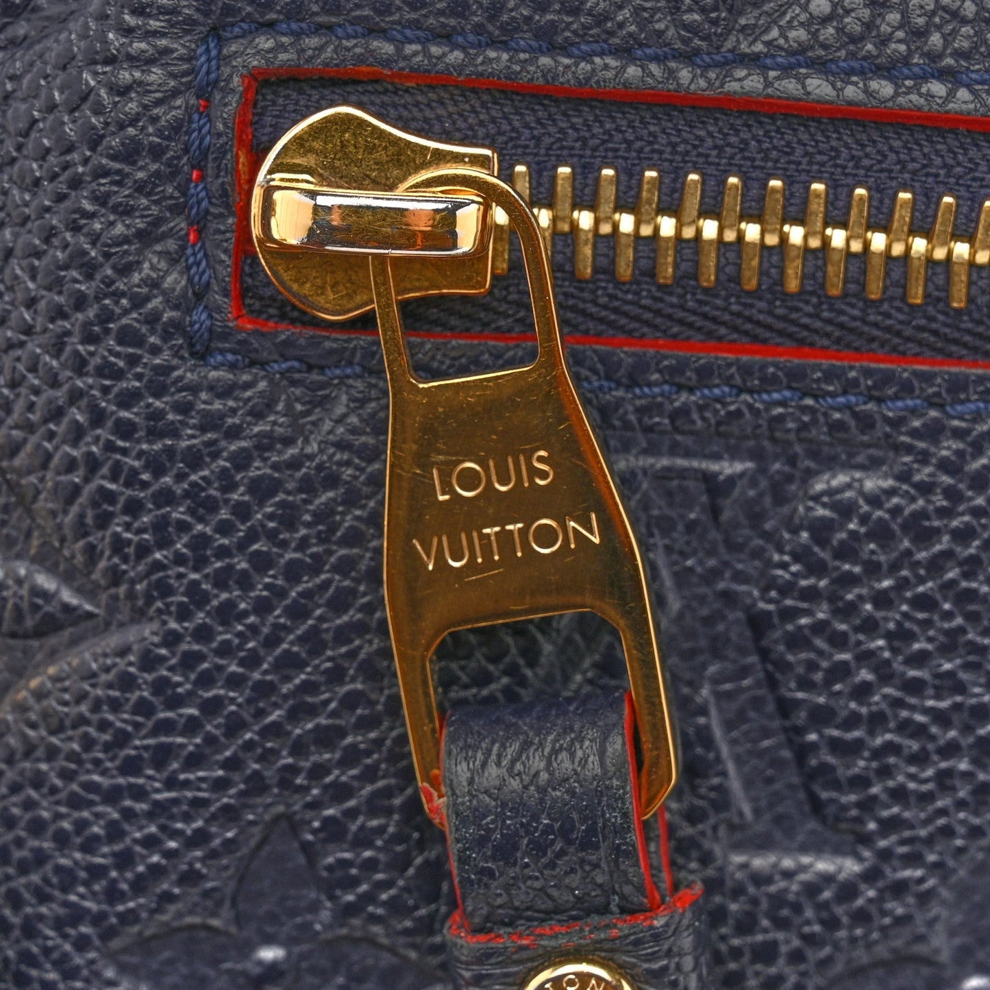 Empreinte Pochette Metis Marine Rouge