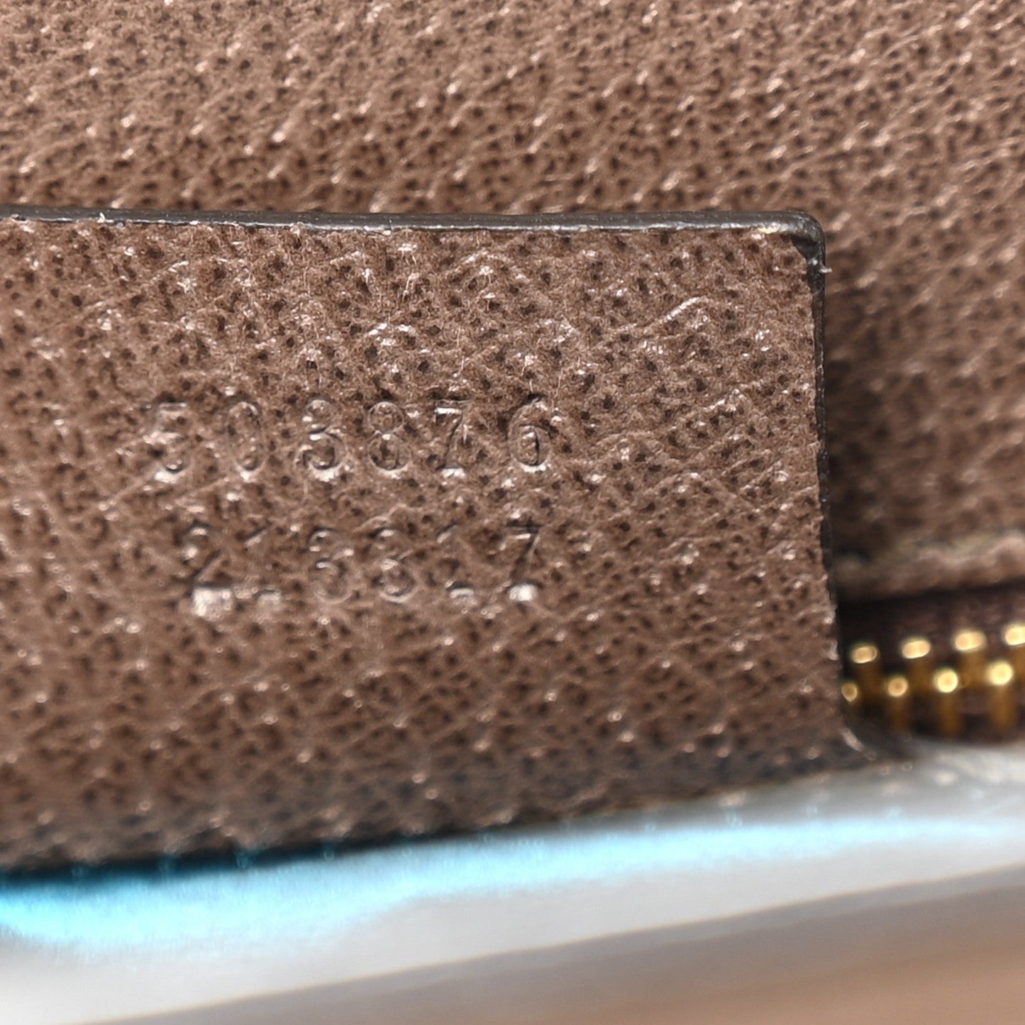 GG Supreme Monogram Web Medium Ophidia Chain Shoulder Bag Brown