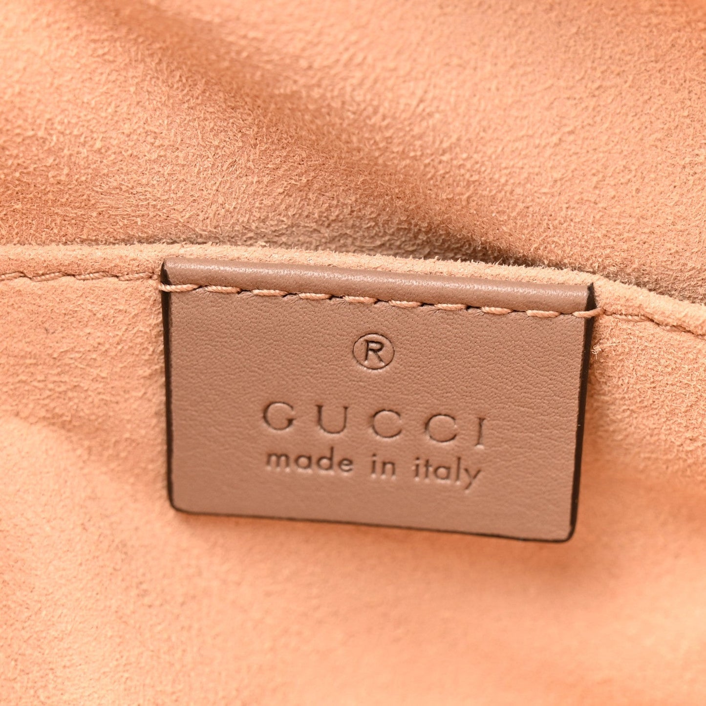 Calfskin Matelasse GG Marmont Belt Bag 75 30 Porcelain Rose