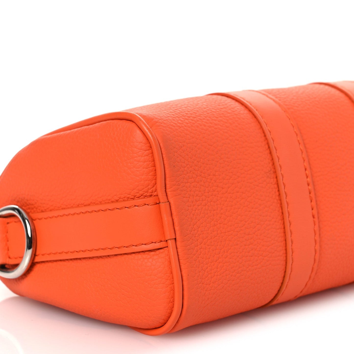 Grained Calfskin Aerogram Keepall XS Orange