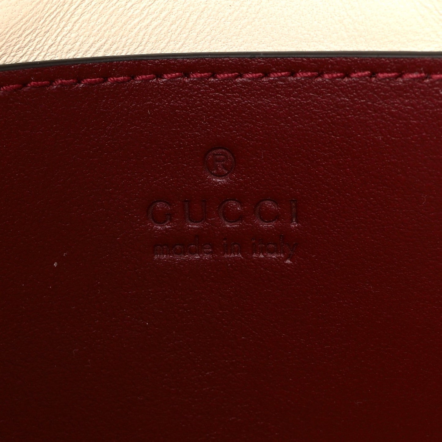 Calfskin Matelasse Mini GG Marmont Shoulder Bag Rosso Ancora